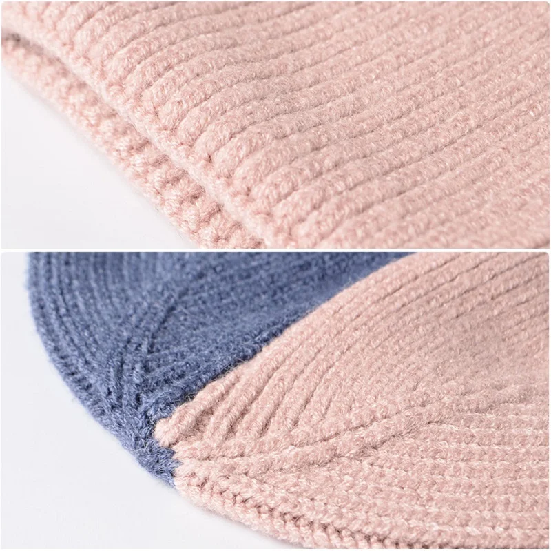 CAMOLAND High Quality Patchwork Knitted Beanies For Women Men Winter Warm Knitted Hat Casual Soft Hedging Cap Female Bonnet Caps
CAMOLAND High Quality Patchwork Knitted Beanies For Women Men Winter Warm Knitted Hat Casual Soft Hedging Cap Female Bonnet Caps