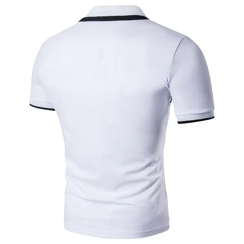 summer new Polo shirt men short-sleeved casual Slim solid color Polo shirt shrink-proof quick-drying outdoor leisure POLO shirt
summer new Polo shirt men short-sleeved casual Slim solid color Polo shirt shrink-proof quick-drying outdoor leisure POLO shirt