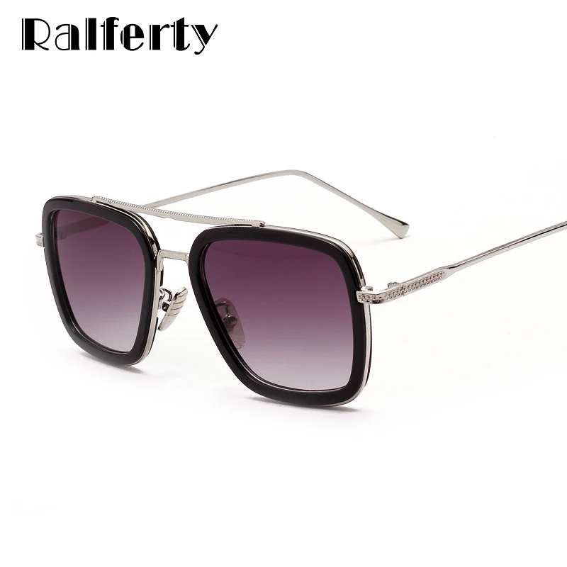Ralferty классические негабаритные мужские солнцезащитные очки люксовый бренд