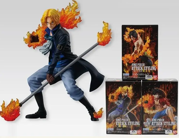 one piece 3PCS anime figurine Monkey D Luffy Sabo AceThree brothers set PVC Action Figure Collection Model Toys doll 10-14CM
one piece 3PCS anime figurine Monkey D Luffy Sabo AceThree brothers set PVC Action Figure Collection Model Toys doll 10-14CM