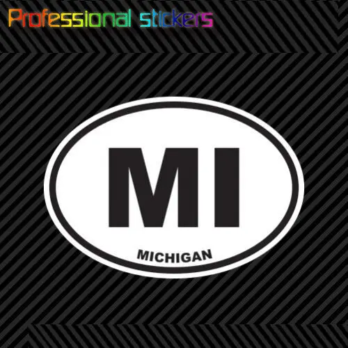Michigan State Oval Sticker Die Cut Decal MI for Car, Laptops, Motorcycles, Office Supplies
Michigan State Oval Sticker Die Cut Decal MI for Car, Laptops, Motorcycles, Office Supplies