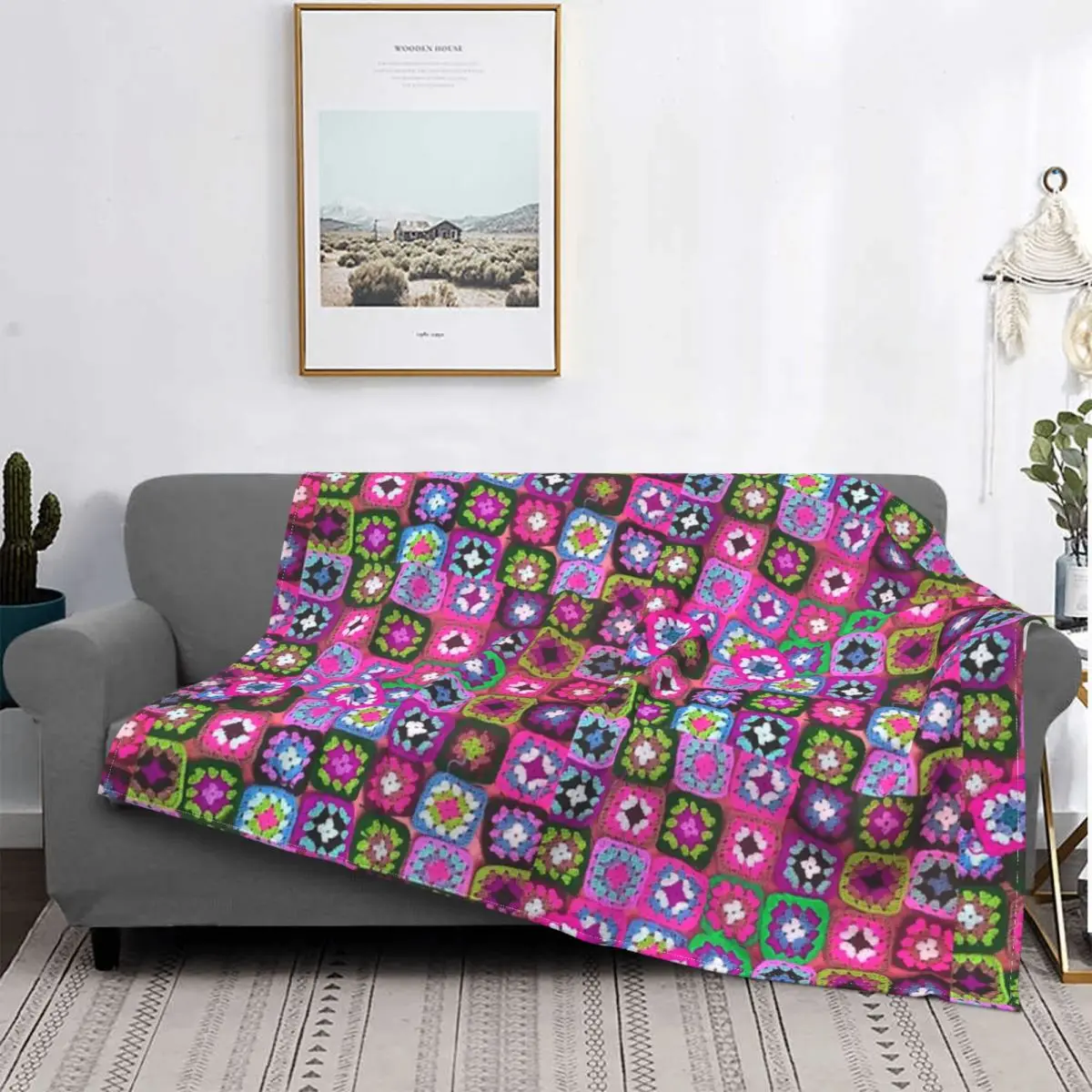 Manta cuadrada de ganchillo para la cama, cubrecama a cuadros, manta double, Colcha para la cama
Manta cuadrada de ganchillo para la cama, cubrecama a cuadros, manta double, Colcha para la cama