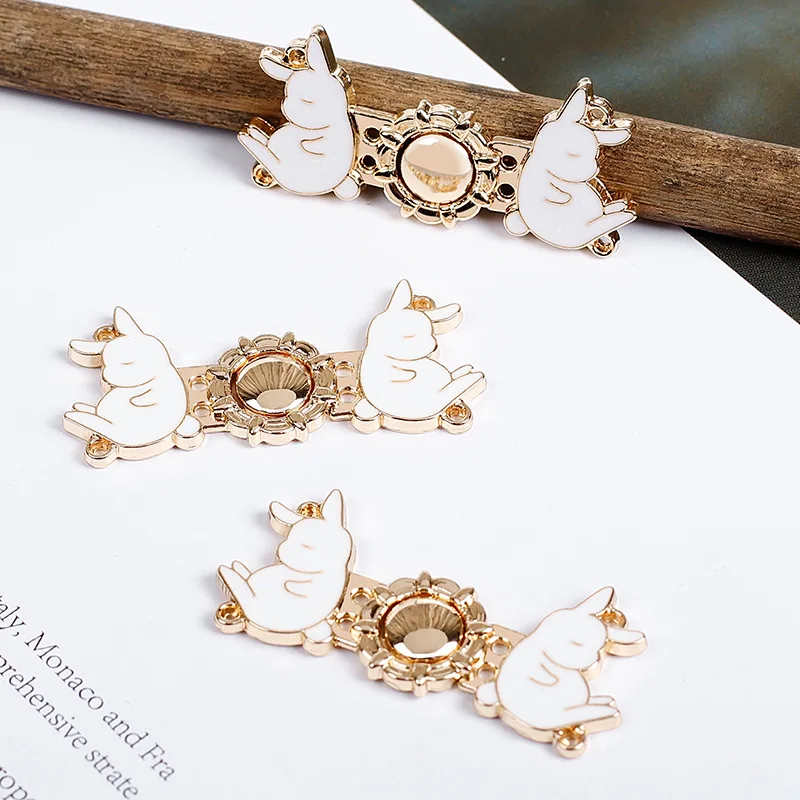 Hanfu Metal Snap Fastener Vintage Rabbit A Pair of Buckles Ming Clothing Decoration Ancient Style Button Alloy Buckle
Hanfu Metal Snap Fastener Vintage Rabbit A Pair of Buckles Ming Clothing Decoration Ancient Style Button Alloy Buckle