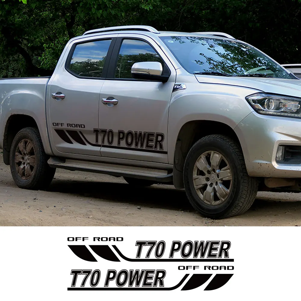 Pickup Door Side Stickers For Datong Maxus T70 Truck Body Graphics Power Decor Cover Car Vinyl Decals Auto Tuning Accessories
Pickup Door Side Stickers For Datong Maxus T70 Truck Body Graphics Power Decor Cover Car Vinyl Decals Auto Tuning Accessories