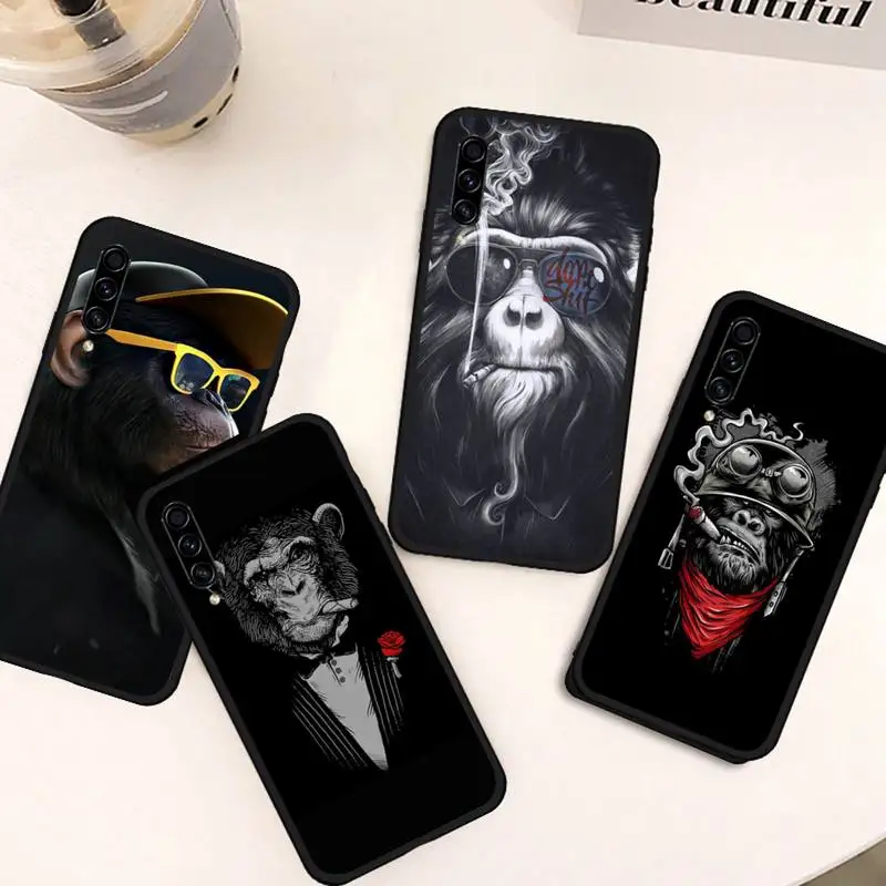 Курение обезьяна чехол для телефона samsung galaxy a 51 52 модель 71 50 12 72 21С 70 40 20e 31 30С