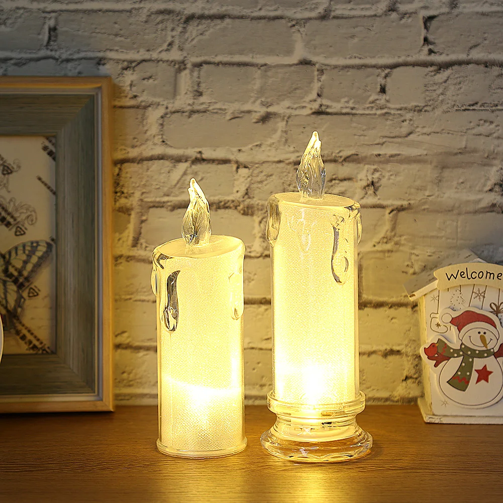 Flameless Tea Lights Battery Operated Simulation Acrylic Electronic Tears Candle Lamp Wedding Party Christmas Home Decor
Flameless Tea Lights Battery Operated Simulation Acrylic Electronic Tears Candle Lamp Wedding Party Christmas Home Decor