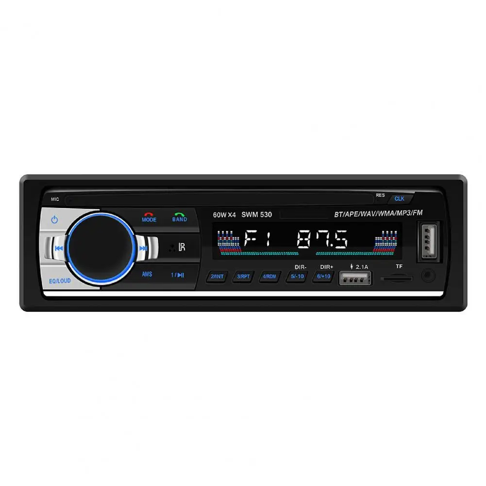 SWM-530 Dual USB Phone Charging FM Radio/AUX/U Disk/Bluetooth/Card Playback 12V Car MP3 Player
SWM-530 Dual USB Phone Charging FM Radio/AUX/U Disk/Bluetooth/Card Playback 12V Car MP3 Player
