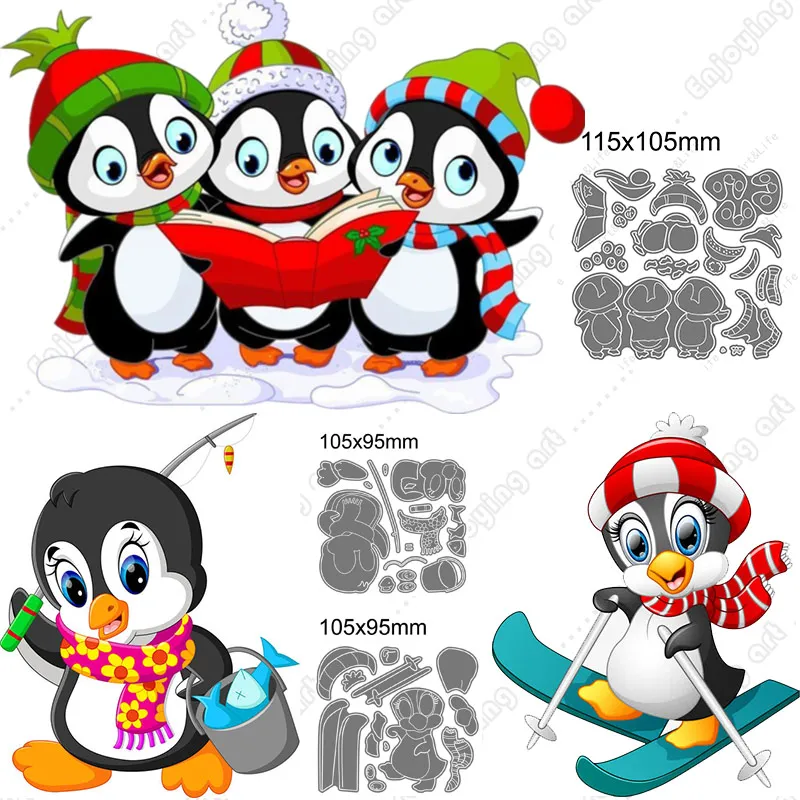Santa Snowman Pengiuns New Metal Cutting Dies Stencil for Make Scrapbooks Embossing Craft Paper Card Stamp Die Cut Birthday Card
Santa Snowman Pengiuns New Metal Cutting Dies Stencil for Make Scrapbooks Embossing Craft Paper Card Stamp Die Cut Birthday Card