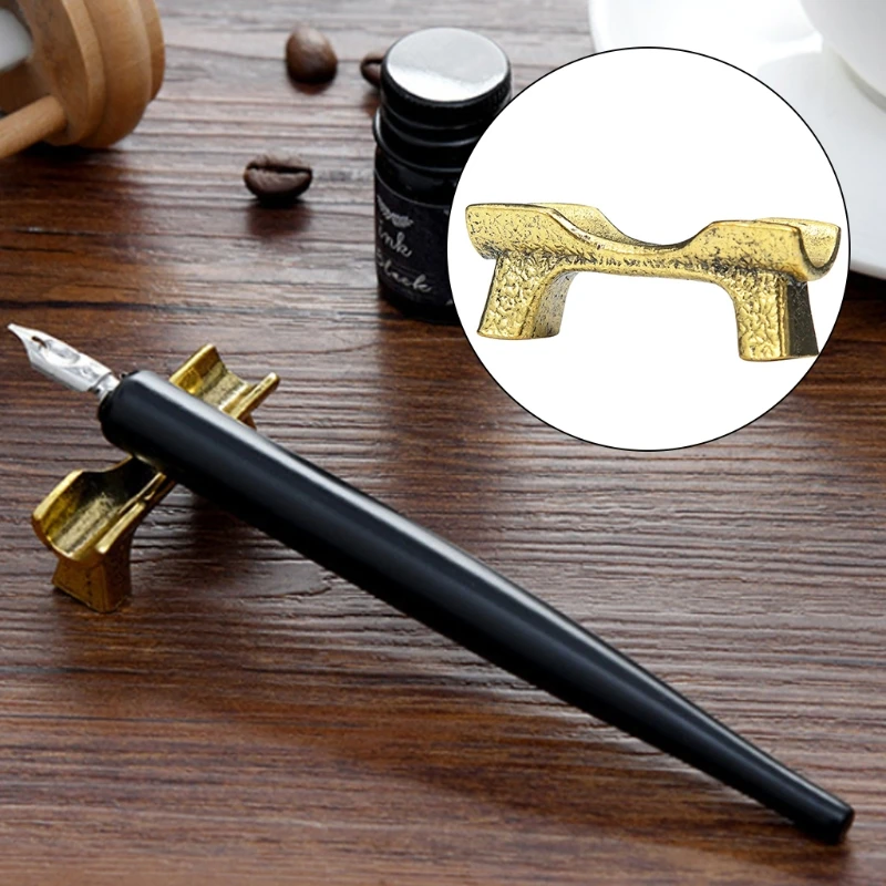 Calligraphy Fountain Dip Pen + 5 Nibs Ink Kit Gift Box for Lettering Sketching M5TB
Calligraphy Fountain Dip Pen + 5 Nibs Ink Kit Gift Box for Lettering Sketching M5TB