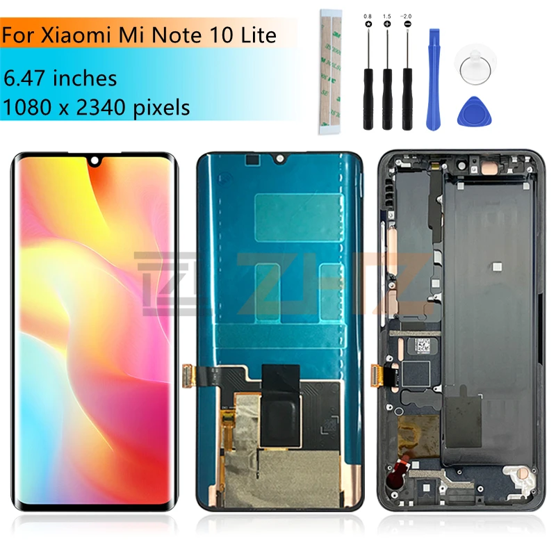 ЖК-дисплей с сенсорным экраном и дигитайзером в сборе для Xiaomi Mi Note 10 Lite M2002F4LG, ЖК-дисплей с дигитайзером, запасные части для ремонта
ЖК-дисплей с сенсорным экраном и дигитайзером в сборе для Xiaomi Mi Note 10 Lite M2002F4LG, ЖК-дисплей с дигитайзером, запасные части для ремонта