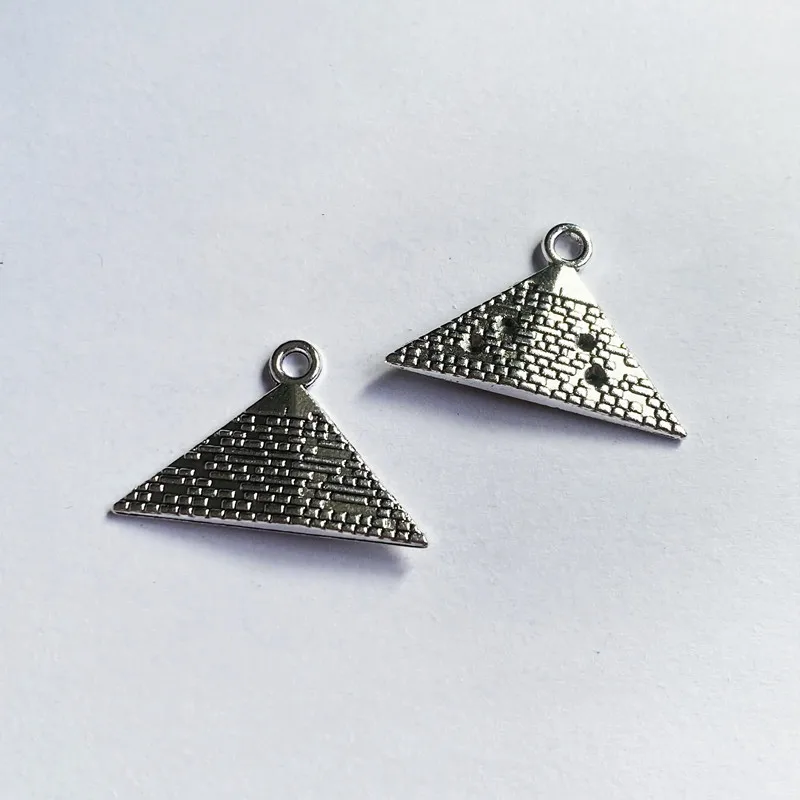 12pcs Ancient Egyptian Pyramid Pendants, Diy Handmade Necklace Earring Aesthetic Accessories,Charms Findings For Jewelry Making
12pcs Ancient Egyptian Pyramid Pendants, Diy Handmade Necklace Earring Aesthetic Accessories,Charms Findings For Jewelry Making
