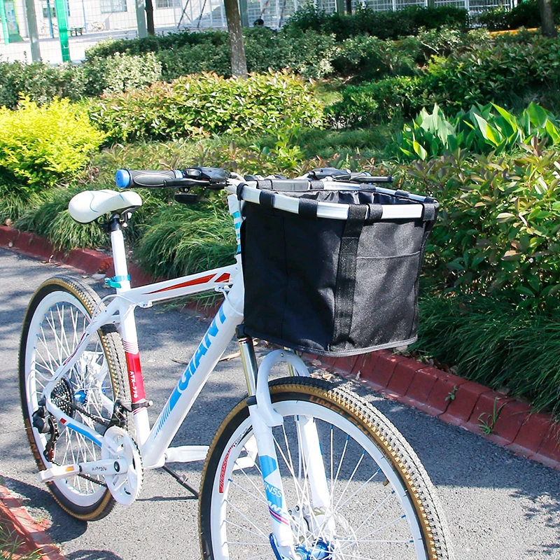 Bicycle Basket Handlebar Pannier Cycling Carryings Holder Bike Riding Pouch Cycle Biking Front Baggage Bag 3.0KG Load
Bicycle Basket Handlebar Pannier Cycling Carryings Holder Bike Riding Pouch Cycle Biking Front Baggage Bag 3.0KG Load
