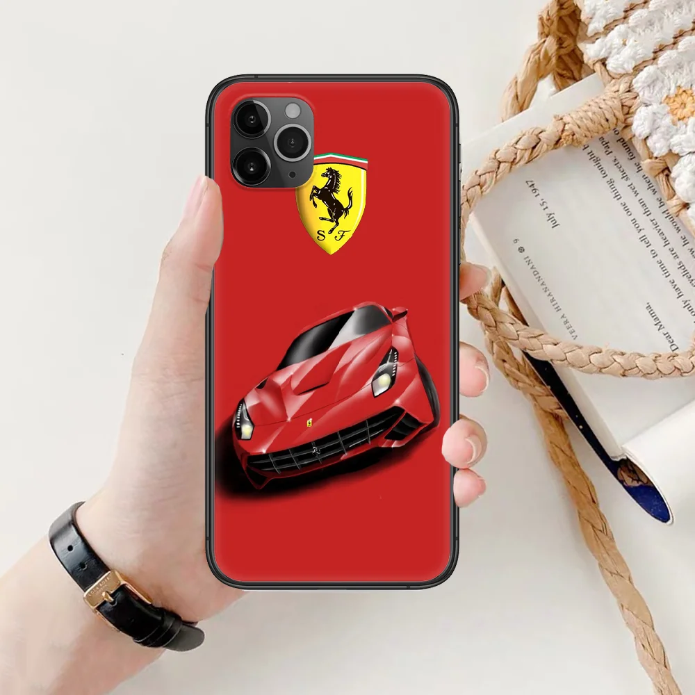 Italy Super ferraris Car Phone Case Cover Hull For iphone 5 5s se 2 6 6s 7 8 12 mini plus X XS XR 11 PRO MAX black soft hoesjes
Italy Super ferraris Car Phone Case Cover Hull For iphone 5 5s se 2 6 6s 7 8 12 mini plus X XS XR 11 PRO MAX black soft hoesjes