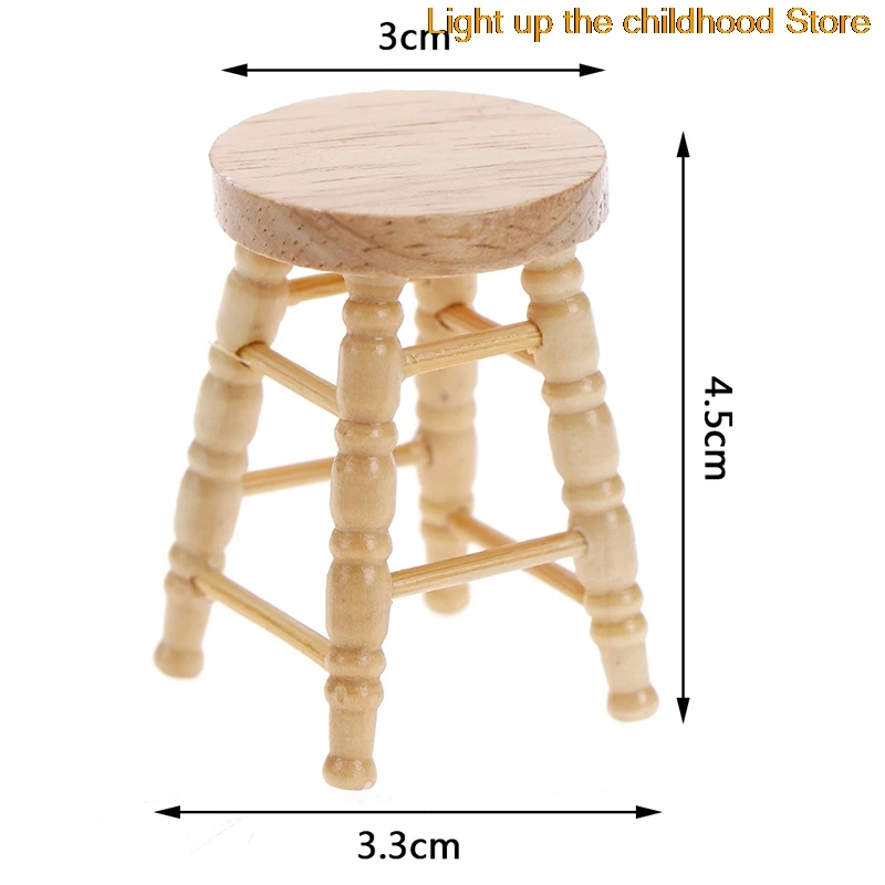 1/12 Scale Dollhouse Miniature Dining Chair Table Furniture Set For Doll House Kitchen Food Furniture Toys Sets
1/12 Scale Dollhouse Miniature Dining Chair Table Furniture Set For Doll House Kitchen Food Furniture Toys Sets