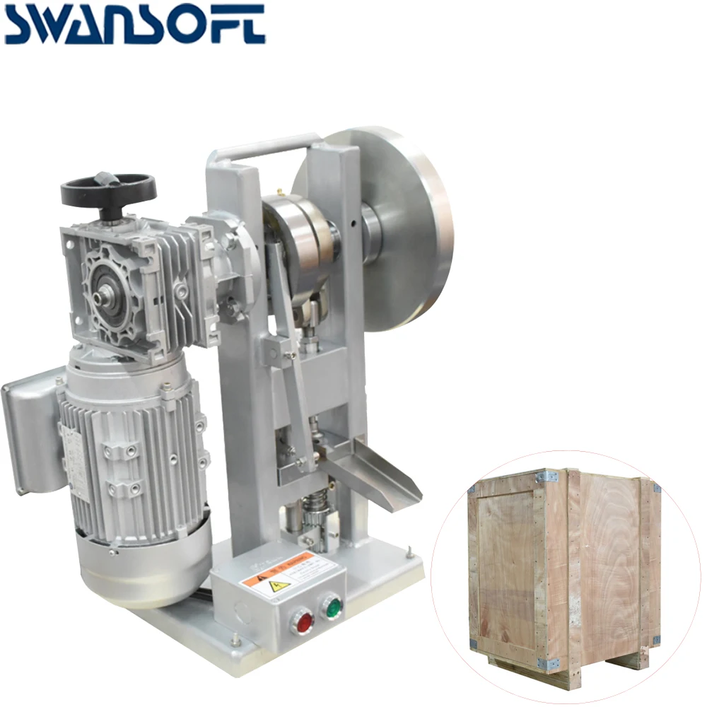 SWANSOFT THDP-3 Single punch pill maker pill press machine tablet pressing machine 
SWANSOFT THDP-3 Single punch pill maker pill press machine tablet pressing machine