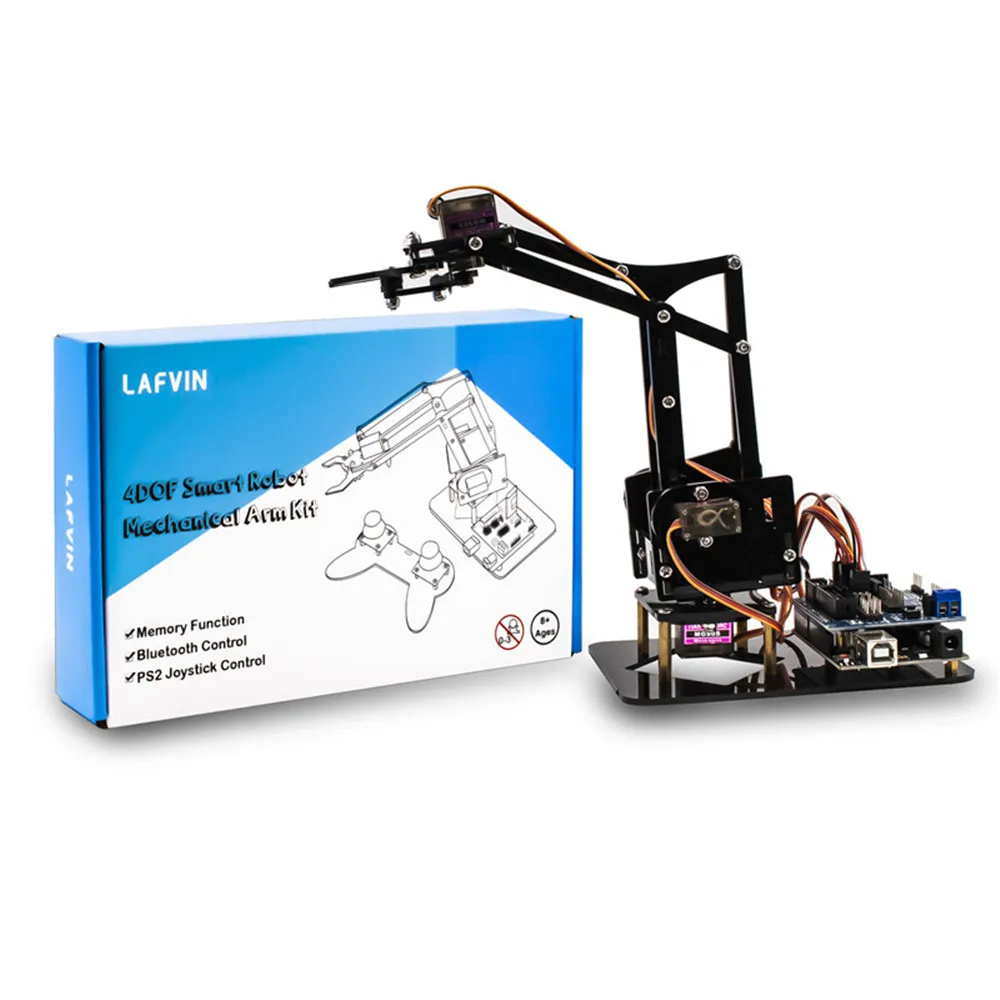 Акриловые игрушки LAFVIN 4DOF, набор механических ручек для робота Arduino для робота UNO R3 DIY с руководством на компакт-диске
Акриловые игрушки LAFVIN 4DOF, набор механических ручек для робота Arduino для робота UNO R3 DIY с руководством на компакт-диске