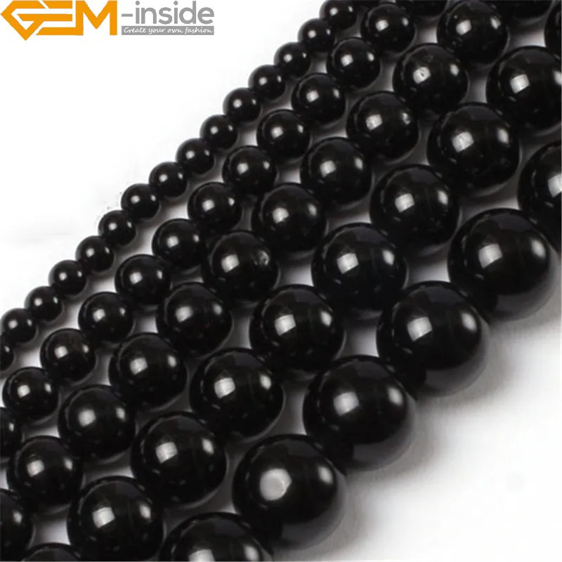 Natural Stone Round Black Tourmaline Beads For Jewelry Making Strand 15inch DIY Loose Bracelet Necklace
Natural Stone Round Black Tourmaline Beads For Jewelry Making Strand 15inch DIY Loose Bracelet Necklace