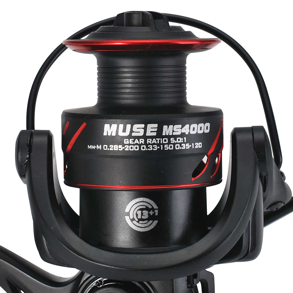 Metal spool Fishing Reel Spinning Saltwater Reel New 13+1BB Carp Fishing Reels Coil Spinning Reel Carp Fishing Gear Pesca MS
Metal spool Fishing Reel Spinning Saltwater Reel New 13+1BB Carp Fishing Reels Coil Spinning Reel Carp Fishing Gear Pesca MS