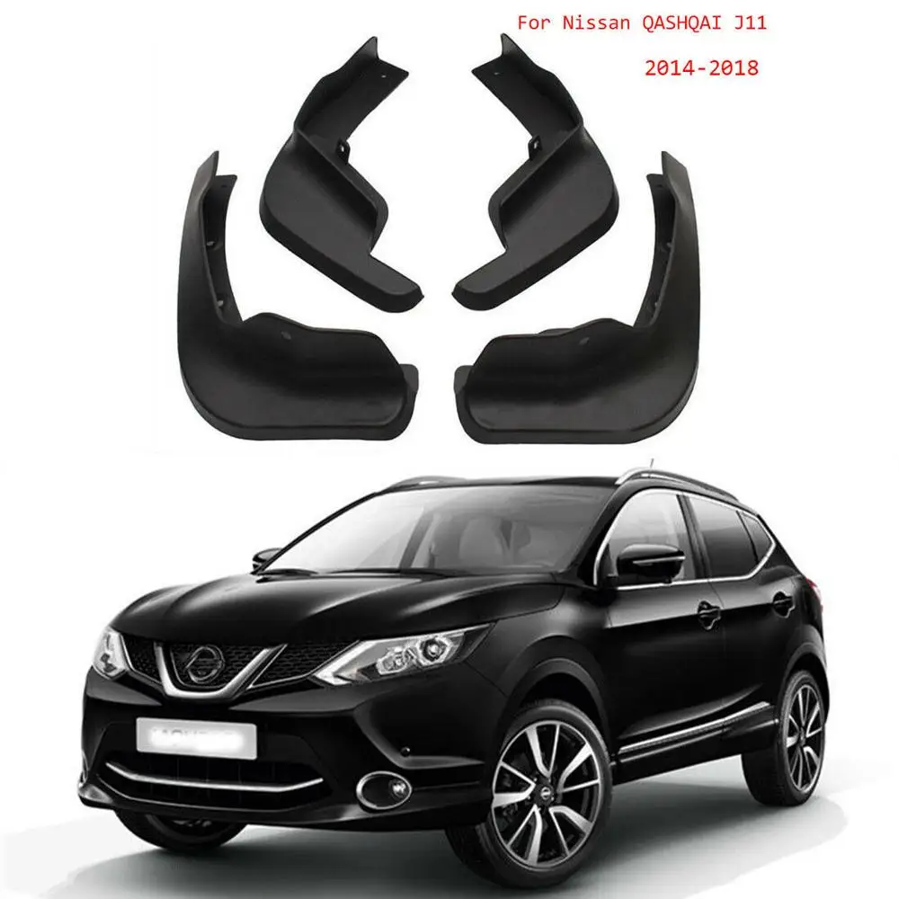 Брызговики для Nissan Qashqai J11 2014 2015 2016 2017 2018 2019, 4 шт. 
Брызговики для Nissan Qashqai J11 2014 2015 2016 2017 2018 2019, 4 шт.