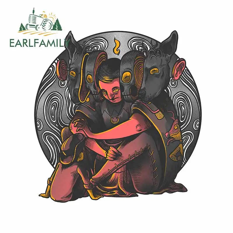 Виниловая наклейка EARLFAMILY для автомобиля, 13 см х 12,3 см
Виниловая наклейка EARLFAMILY для автомобиля, 13 см х 12,3 см