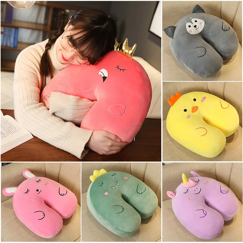 Hot New Soft Plush Unicorn pillow Colorful Unicorn dog dinosaur U Shaped Neck Pillow Stuffed Animal Horse Cushion Christmas Gift
Hot New Soft Plush Unicorn pillow Colorful Unicorn dog dinosaur U Shaped Neck Pillow Stuffed Animal Horse Cushion Christmas Gift