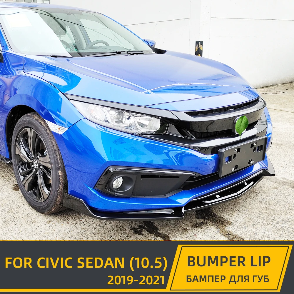 Car Front Bumper Splitter Lip Chin Spoiler Body Kit Diffuser Protector Guard For Honda For Civic Sedan 2019 2020 2021 3pcs/Set
Car Front Bumper Splitter Lip Chin Spoiler Body Kit Diffuser Protector Guard For Honda For Civic Sedan 2019 2020 2021 3pcs/Set