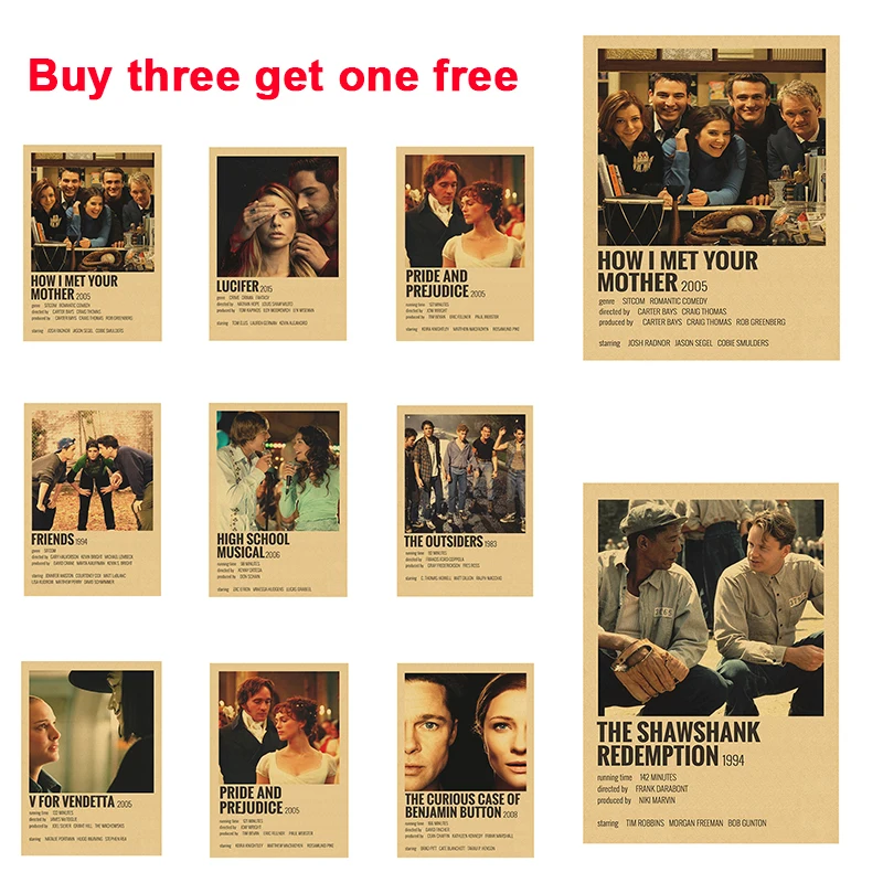 Buy 3 To 4 European-Style Retro Posters Kraft Paper Printing Print Wall Posters Living Room Study Bedroom Home Decoration
Buy 3 To 4 European-Style Retro Posters Kraft Paper Printing Print Wall Posters Living Room Study Bedroom Home Decoration