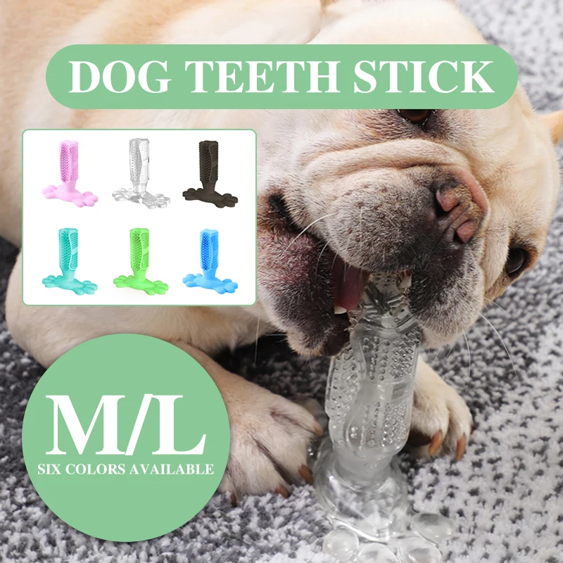 Pet Dog Toothbrush Stick Pet Chew Toys Dogs Teeth Brushing Cleaning Massage Nontoxic Natural Rubber Pets Toothbrushes Toy 
Pet Dog Toothbrush Stick Pet Chew Toys Dogs Teeth Brushing Cleaning Massage Nontoxic Natural Rubber Pets Toothbrushes Toy