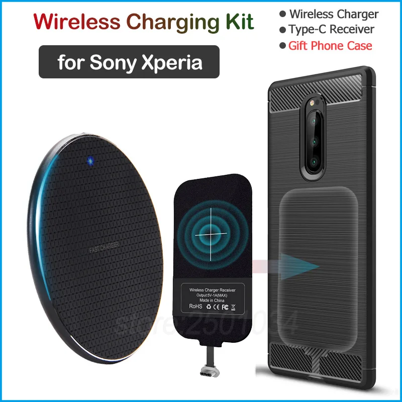 Wireless Charging for Sony Xperia 5 II III 10 II III 10 Plus Qi Wireless Charger+USB Type C Receiver Gift TPU Case
Wireless Charging for Sony Xperia 5 II III 10 II III 10 Plus Qi Wireless Charger+USB Type C Receiver Gift TPU Case
