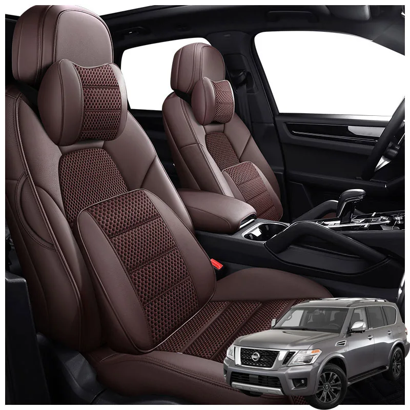Leather Auto Customized Car Seat Covers Products For Nissan Patrol Y62 2013 2012 2014 2015 2017 2018 Interior Parts Accessories
Leather Auto Customized Car Seat Covers Products For Nissan Patrol Y62 2013 2012 2014 2015 2017 2018 Interior Parts Accessories