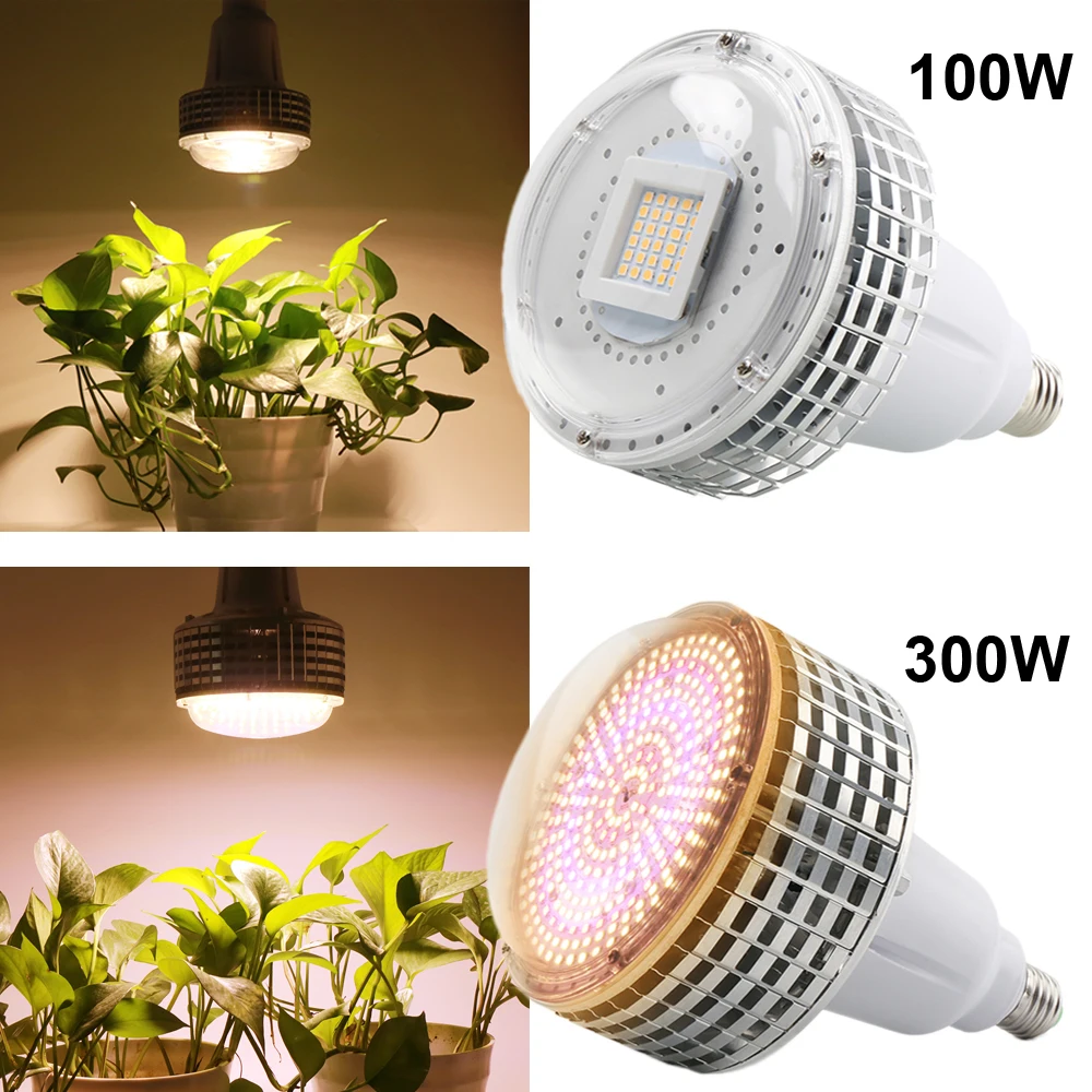 Светодиодная лампа cfl для выращивания растений 100 Вт 150 300 Вт|Промышленные LED-лампы|