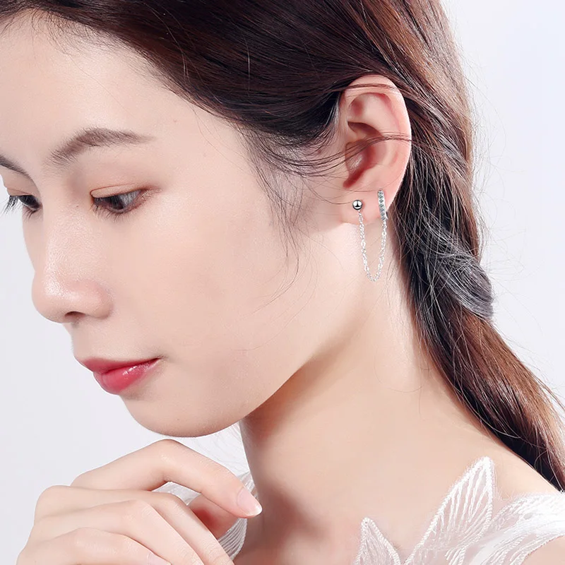 JYouHF 1PC White Gold Plated Piercing Earrings for Women Jewelry Korean Style 2 Colors Double Ear Hole Drop Earrings 2020 New
JYouHF 1PC White Gold Plated Piercing Earrings for Women Jewelry Korean Style 2 Colors Double Ear Hole Drop Earrings 2020 New