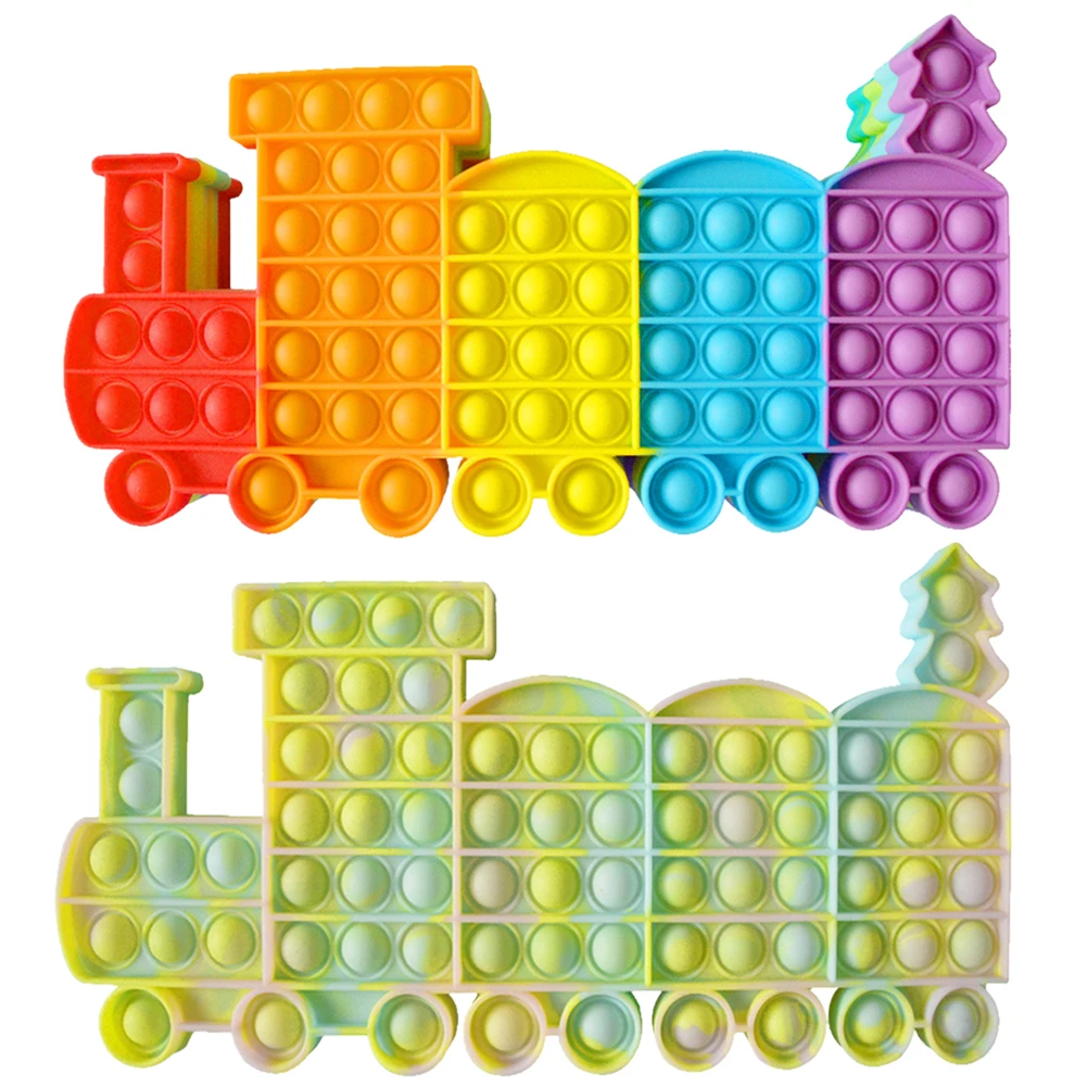 Push Bubble Sensory Fidget Toys Large Colorful Train Cartoon Reliver Stress Squeeze Funny Silicone Gifts for Adult Children#20
Push Bubble Sensory Fidget Toys Large Colorful Train Cartoon Reliver Stress Squeeze Funny Silicone Gifts for Adult Children#20