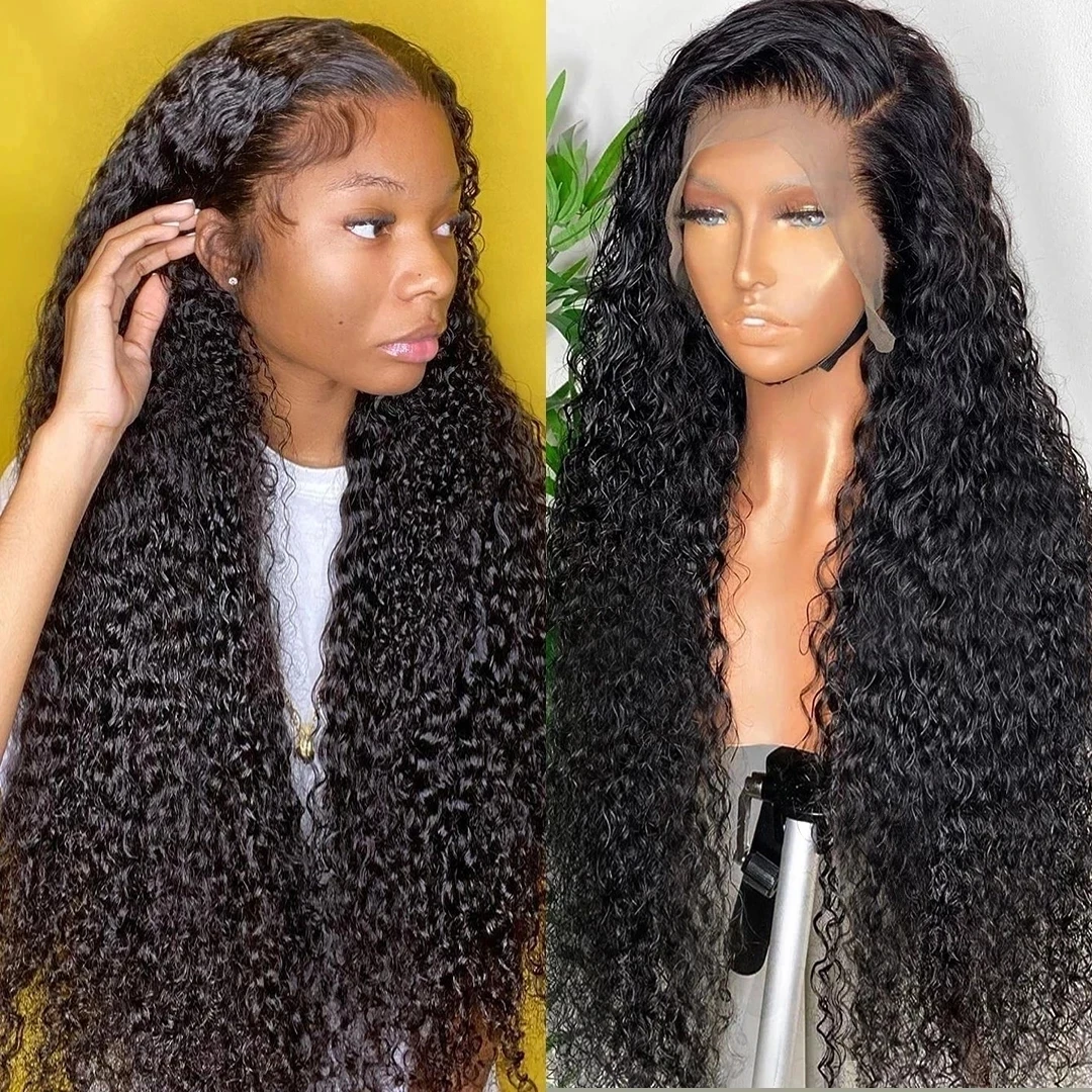 13x4 Lace Front Human Hair Wigs Brazilian Curly Human Hair Wigs HD Deep Wave Wig Pre Plucked Hairline Wig Women Water Wave Wigs
13x4 Lace Front Human Hair Wigs Brazilian Curly Human Hair Wigs HD Deep Wave Wig Pre Plucked Hairline Wig Women Water Wave Wigs