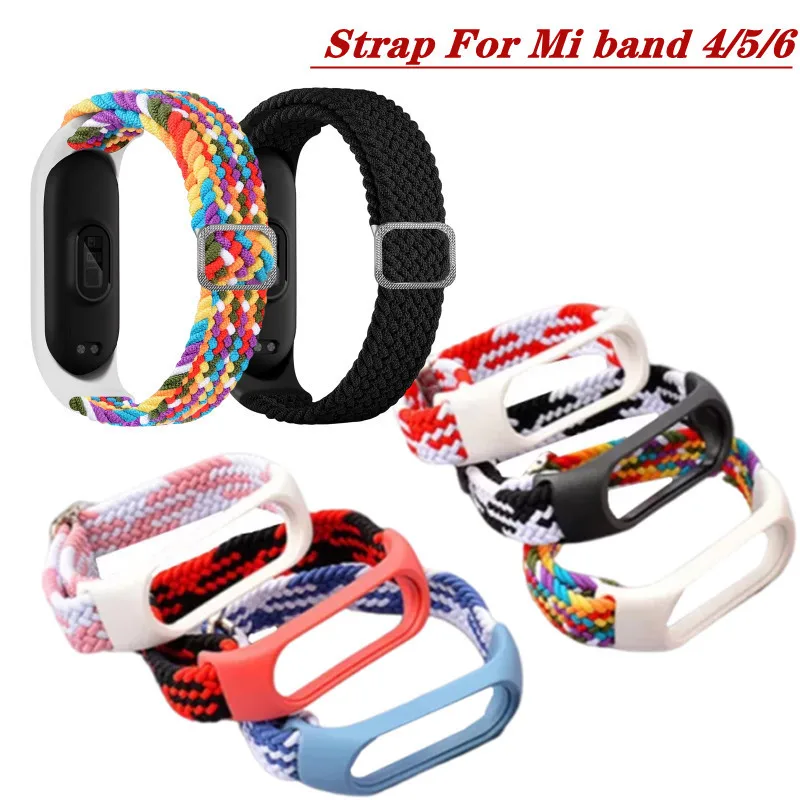 New style Nylon Strap For Xiaomi Mi band 7 6 5 Smart Wristband Accessories replacement Bracelet For xiaomi miband 6 watch strap
New style Nylon Strap For Xiaomi Mi band 7 6 5 Smart Wristband Accessories replacement Bracelet For xiaomi miband 6 watch strap