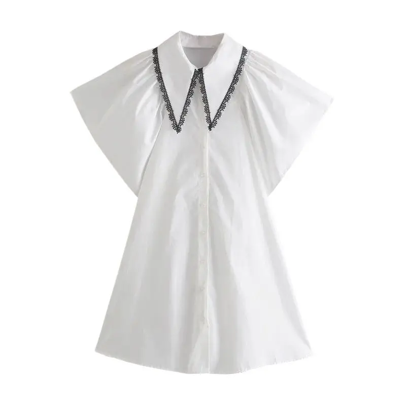 UNIQYB Women's Clothes Za Summer Fashion Slim Short Sleeve Single Breasted Mini Dress Retro Wide Sleeve Vestidos Party Dresses
UNIQYB Women's Clothes Za Summer Fashion Slim Short Sleeve Single Breasted Mini Dress Retro Wide Sleeve Vestidos Party Dresses