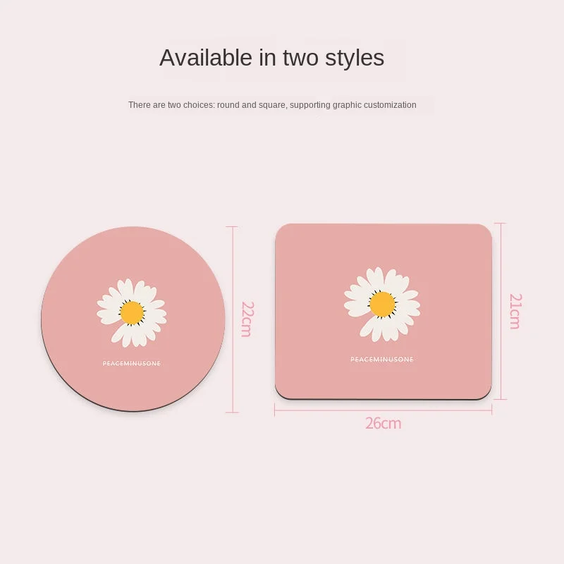 Cute Small Extra Thick Mouse Pad Cartoon Minimalist Computer Desk Pad Game Office Non-Slip Student Table Mat Simple Style
Cute Small Extra Thick Mouse Pad Cartoon Minimalist Computer Desk Pad Game Office Non-Slip Student Table Mat Simple Style