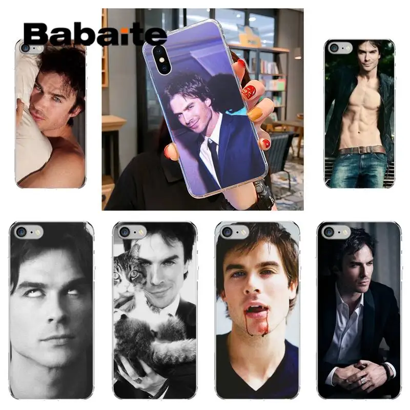 Babaite Ian Somerhalder The Vampire Diaries Phone Case fundas for iPhone 8 7Plus coque for 5 5S SE XR 11 pro max cover
Babaite Ian Somerhalder The Vampire Diaries Phone Case fundas for iPhone 8 7Plus coque for 5 5S SE XR 11 pro max cover