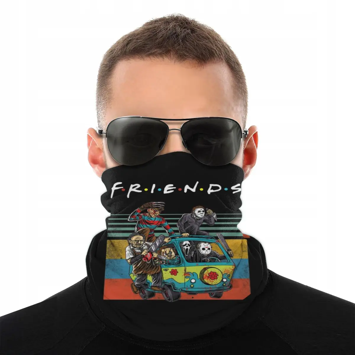 Horror Friends Scarf Half Face Mask Halloween Neck Gaiter videogame Balaclava Bandanas Multi-functional Headband Cycling Hiking
Horror Friends Scarf Half Face Mask Halloween Neck Gaiter videogame Balaclava Bandanas Multi-functional Headband Cycling Hiking
