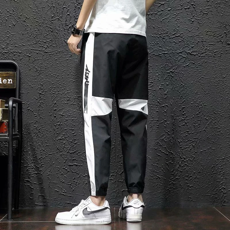 Reflective Streetwear Pants Men Jogger Ankle-Length Harem Pants Splice Joggers Trousers Men Pants Casual Trouser 6 
Reflective Streetwear Pants Men Jogger Ankle-Length Harem Pants Splice Joggers Trousers Men Pants Casual Trouser 6