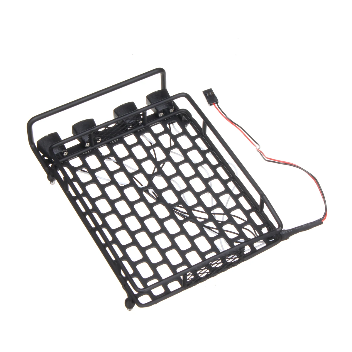 1/10 Roof Luggage Rack with LED Light Bar Roof Luggage For Wrangler Tamiya CC01 SCX10 Axial 515B
1/10 Roof Luggage Rack with LED Light Bar Roof Luggage For Wrangler Tamiya CC01 SCX10 Axial 515B