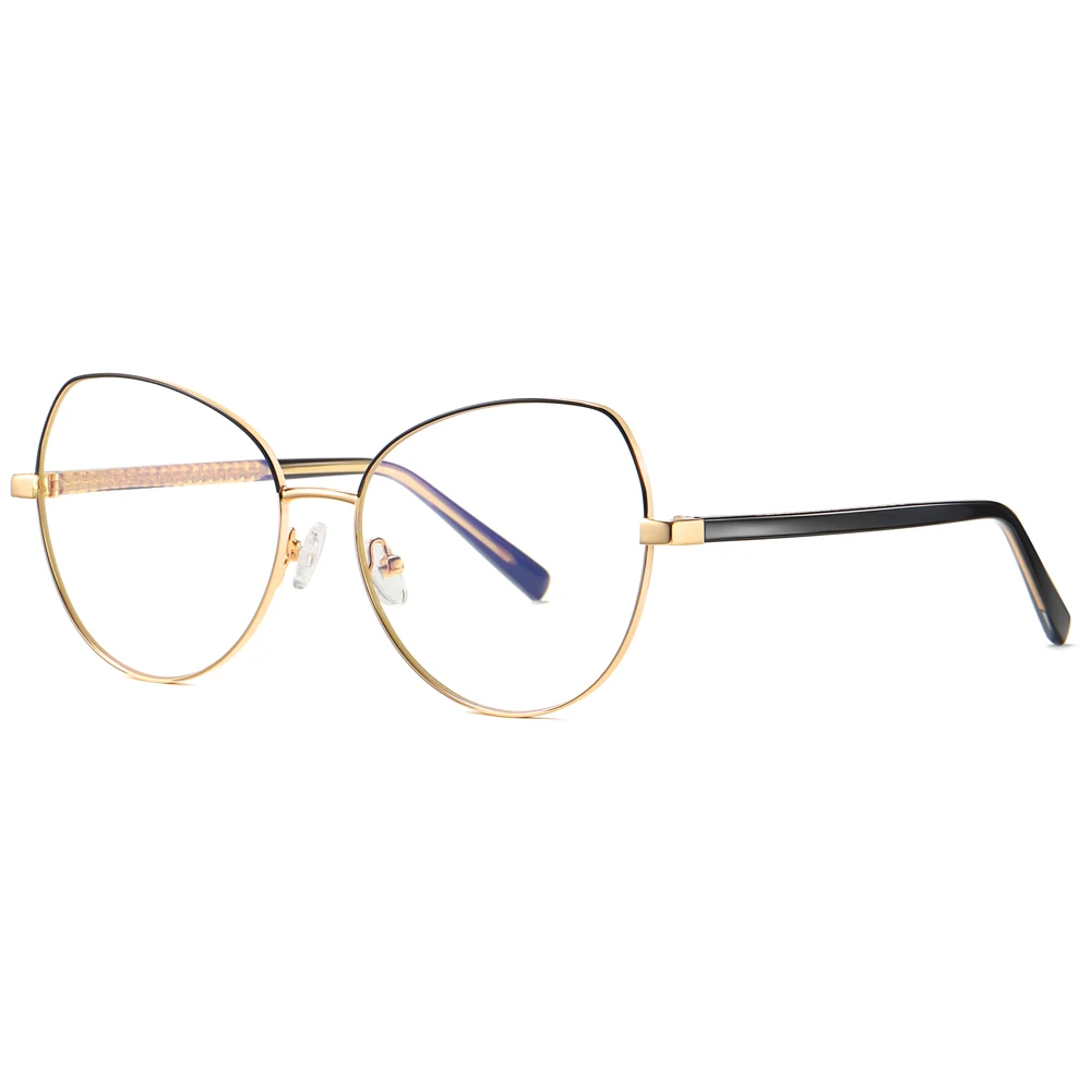 Veshion Blue Light Blocking Cat Eye Glasses for Computer Women Metal Female Eyeglasses Prescription Clear Lens Eye Protection
Veshion Blue Light Blocking Cat Eye Glasses for Computer Women Metal Female Eyeglasses Prescription Clear Lens Eye Protection