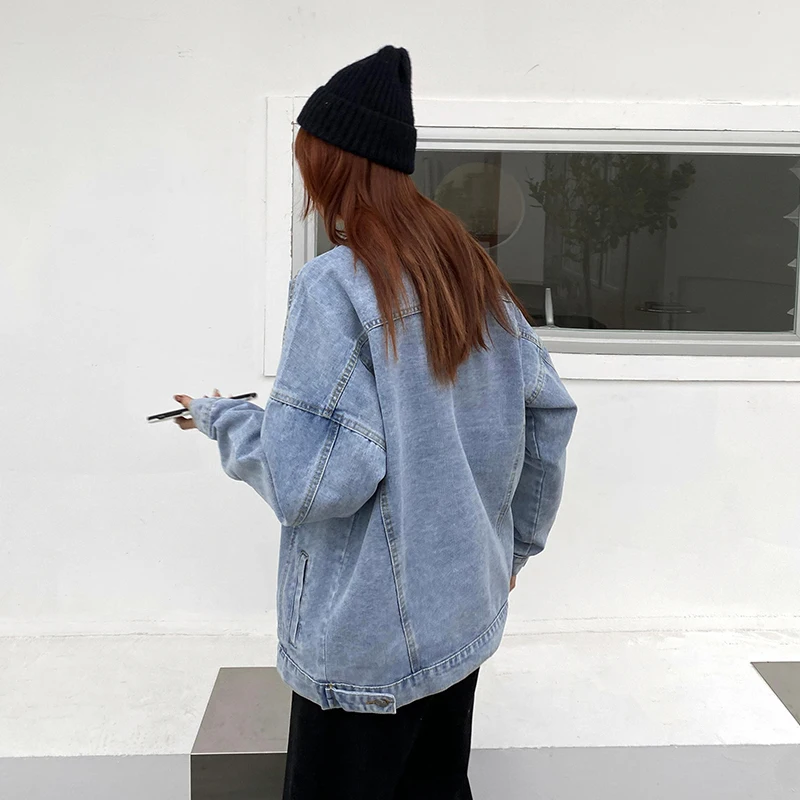 Crescent City Denim Jacket for Women Autumn and Winter 2020 New Korean Style Loose All-Match Single-Breasted Long Sleeve Casual
Crescent City Denim Jacket for Women Autumn and Winter 2020 New Korean Style Loose All-Match Single-Breasted Long Sleeve Casual