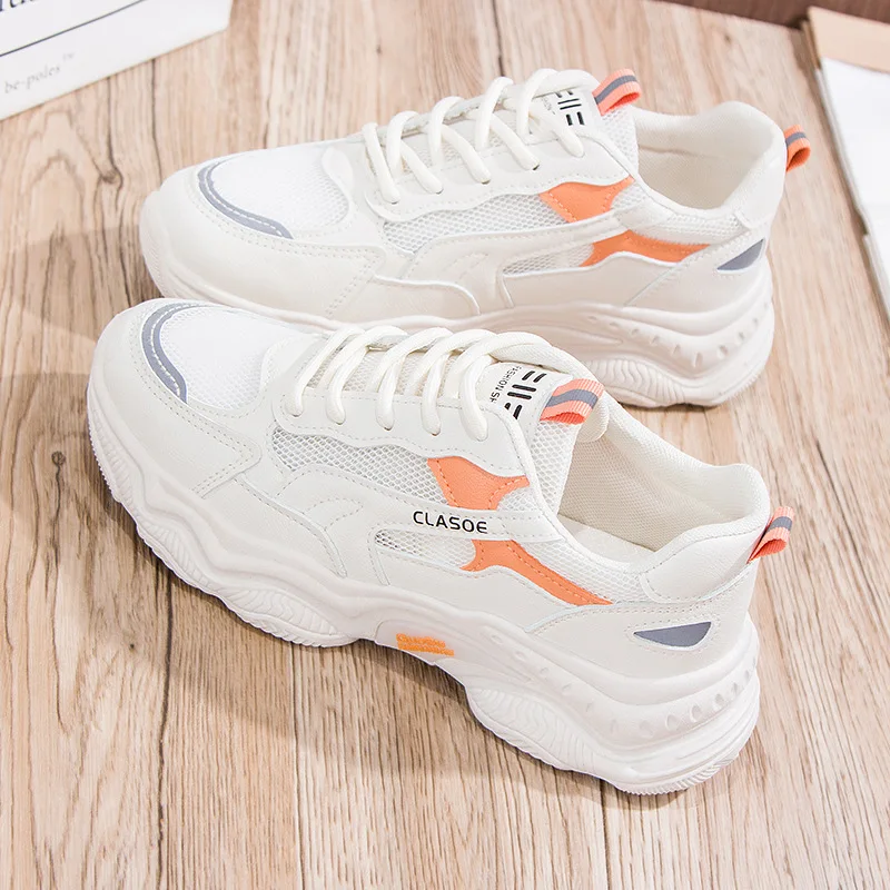 Women's Spring Summer New Vulcanize Shoes Luxury Women Sneakers Fashion New White Sports Shoes Chunky Platform Chaussure Femme
Women's Spring Summer New Vulcanize Shoes Luxury Women Sneakers Fashion New White Sports Shoes Chunky Platform Chaussure Femme