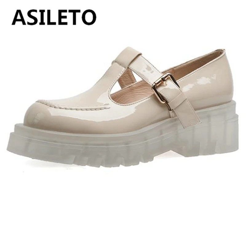 Женские туфли ASILETO, туфли-лодочки, женские туфли-лодочки, весенний круглый носок, толстый каблук, лакированная кожа, пряжка, ремешок, платфор... 
Женские туфли ASILETO, туфли-лодочки, женские туфли-лодочки, весенний круглый носок, толстый каблук, лакированная кожа, пряжка, ремешок, платфор...