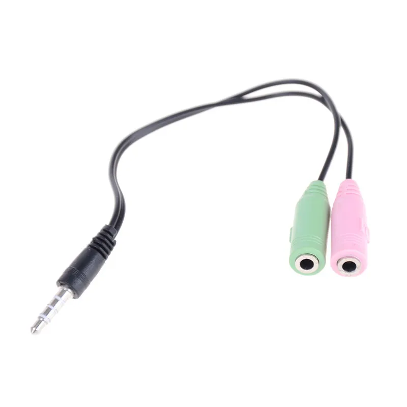 1PCS 3.5mm Stereo Headphone Microphone Audio Y Splitter Cable Adapter Plug Jack Cord
1PCS 3.5mm Stereo Headphone Microphone Audio Y Splitter Cable Adapter Plug Jack Cord