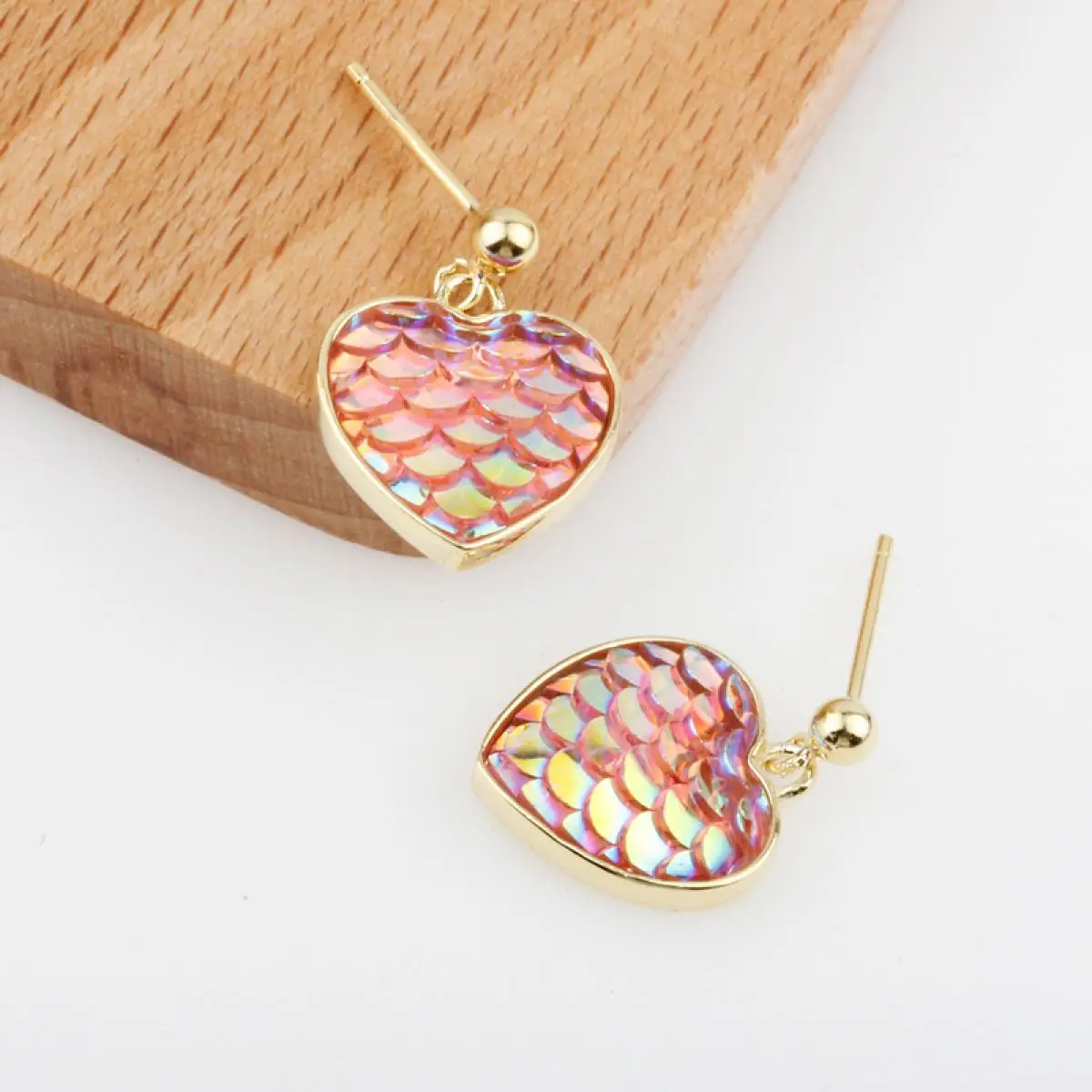 Sterling Silver 925 Earring for Women Heart-shape Earrings Mermaid Scale Zircon Stone Drop Earrings S925 Piercing Pendients
Sterling Silver 925 Earring for Women Heart-shape Earrings Mermaid Scale Zircon Stone Drop Earrings S925 Piercing Pendients