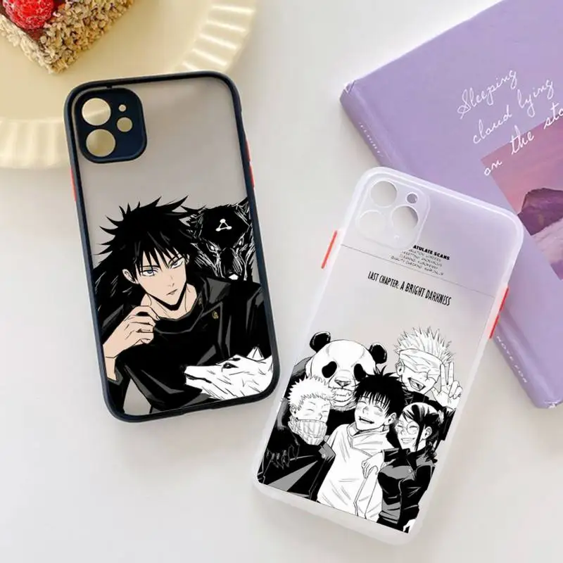 Jujutsu Kaisen anime Phone Case matte transparent For iphone 7 8 11 12 plus mini x xs xr pro max cover
Jujutsu Kaisen anime Phone Case matte transparent For iphone 7 8 11 12 plus mini x xs xr pro max cover