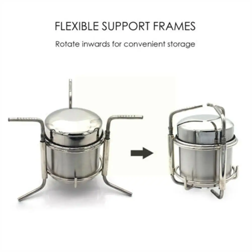 Alcohol Stove Steel Outdoor Portable Camping Backpacking Spirit Picnic Tool Heater Cooking Burner Furnace Mini O9M7
Alcohol Stove Steel Outdoor Portable Camping Backpacking Spirit Picnic Tool Heater Cooking Burner Furnace Mini O9M7