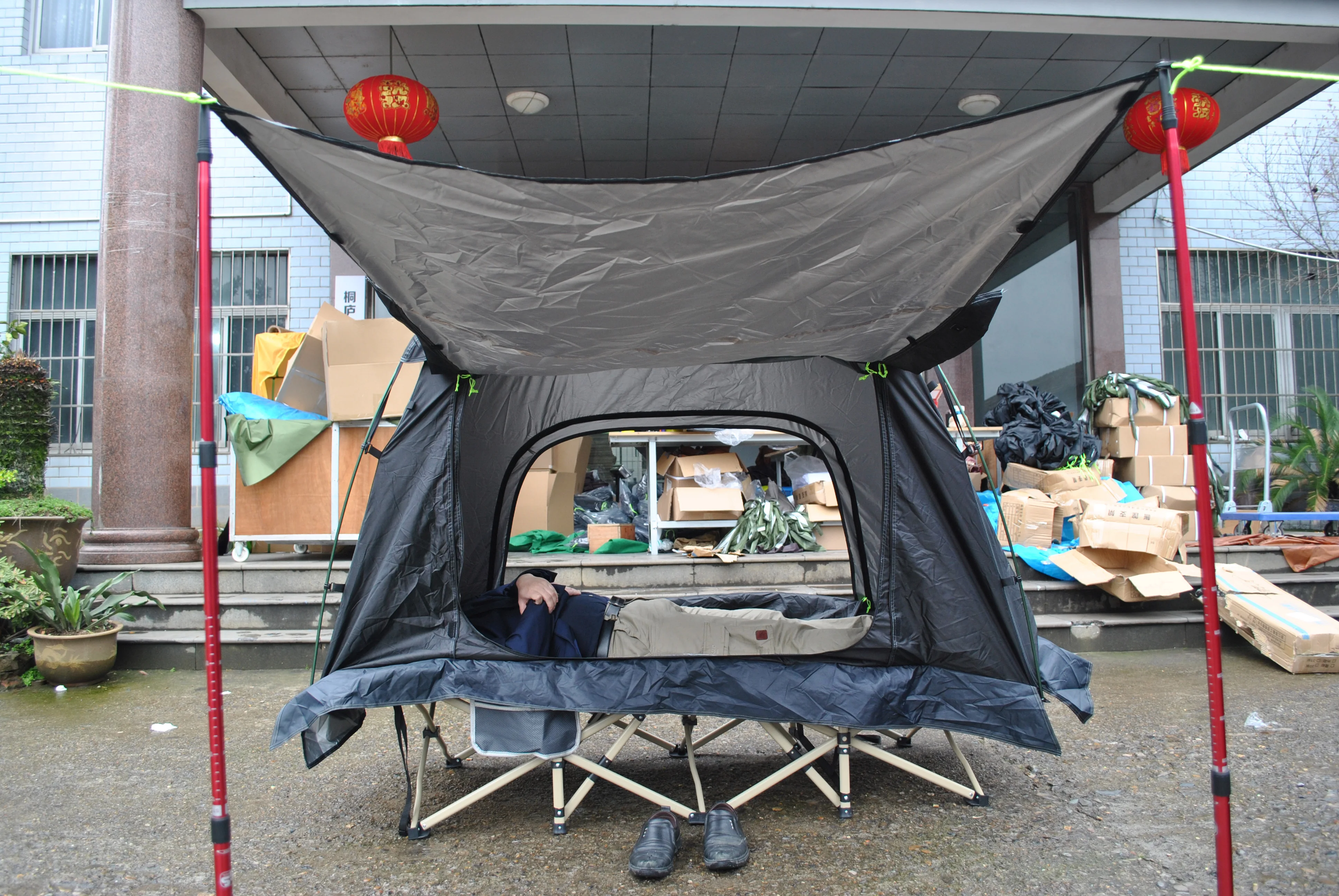 1 человек складной от земли спальный детская кровать палатка для Кроватка люлька